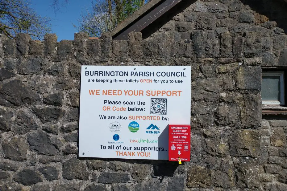 Burrington Combe Toilet block
