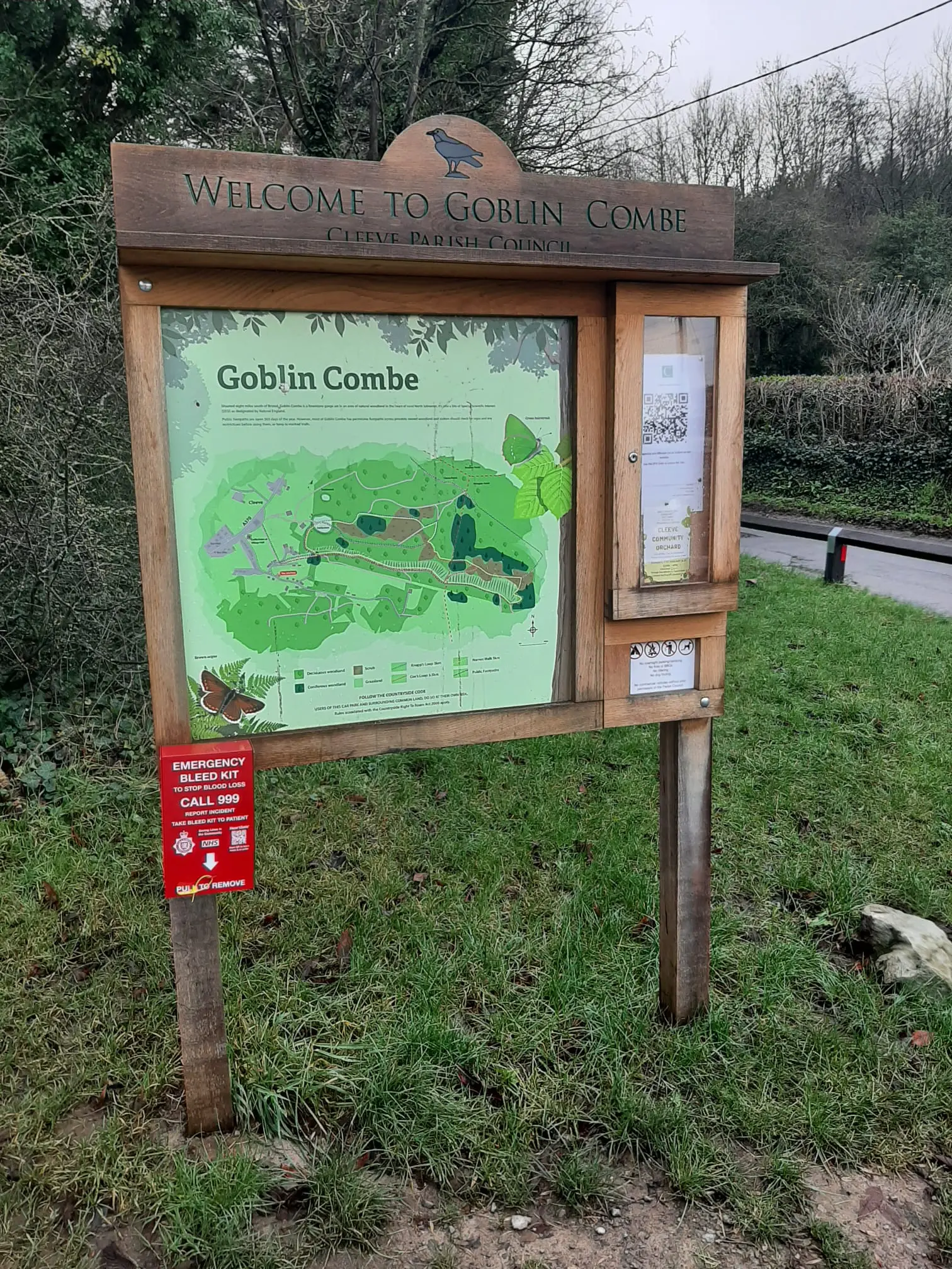 Goblin Combe Car Park