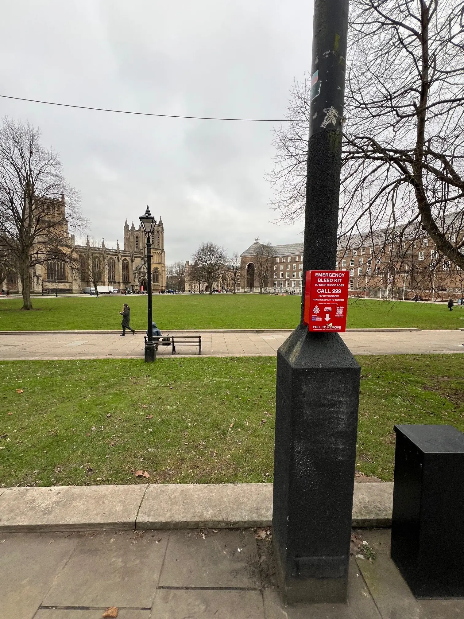 Lamppost opposite Costa Coffee