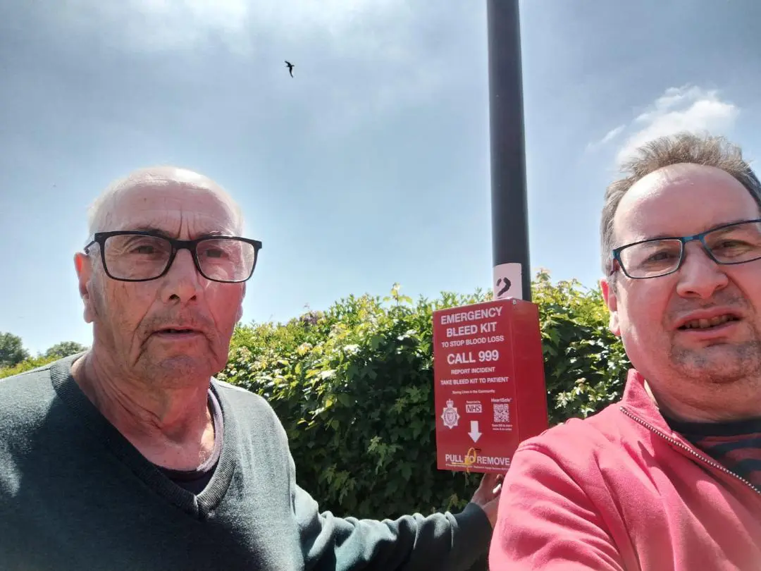 Lampost on Banwell Road