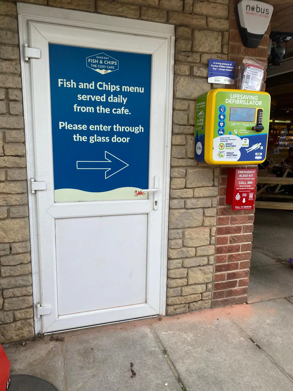 Sandbay Fish & Chips The Cosy Cafe