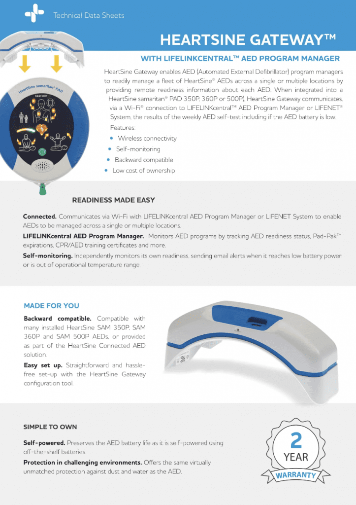 HeartSine-Gateway-Product-Information