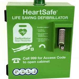 HeartSafe Defibrillator Cabinet