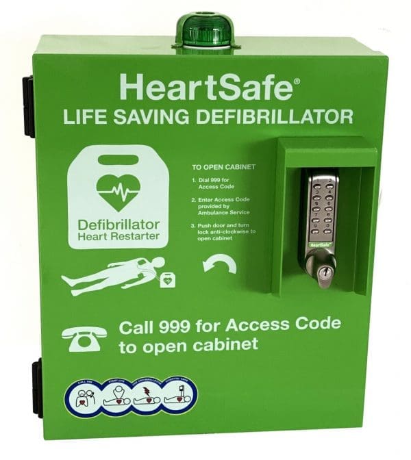 HeartSafe Defibrillator Cabinet