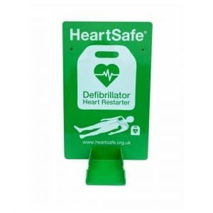 HeartSafe Defibrillator Sign