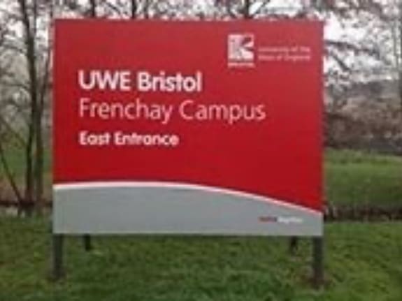 UWE Bristol Frenchay Campus Sign