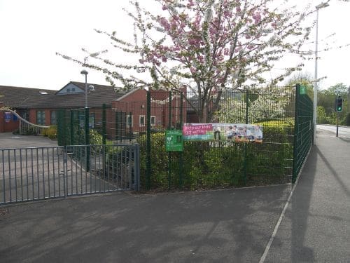 External Defibrillator at St Joseph's Primary School, Portishead