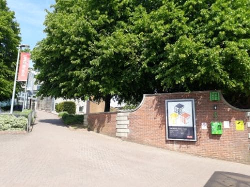 External Defibrillator at UWE Frenchay Bus Building