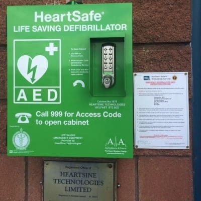 External Defibrillator Case UK