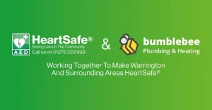 HeartSafe and BumbleBee logos
