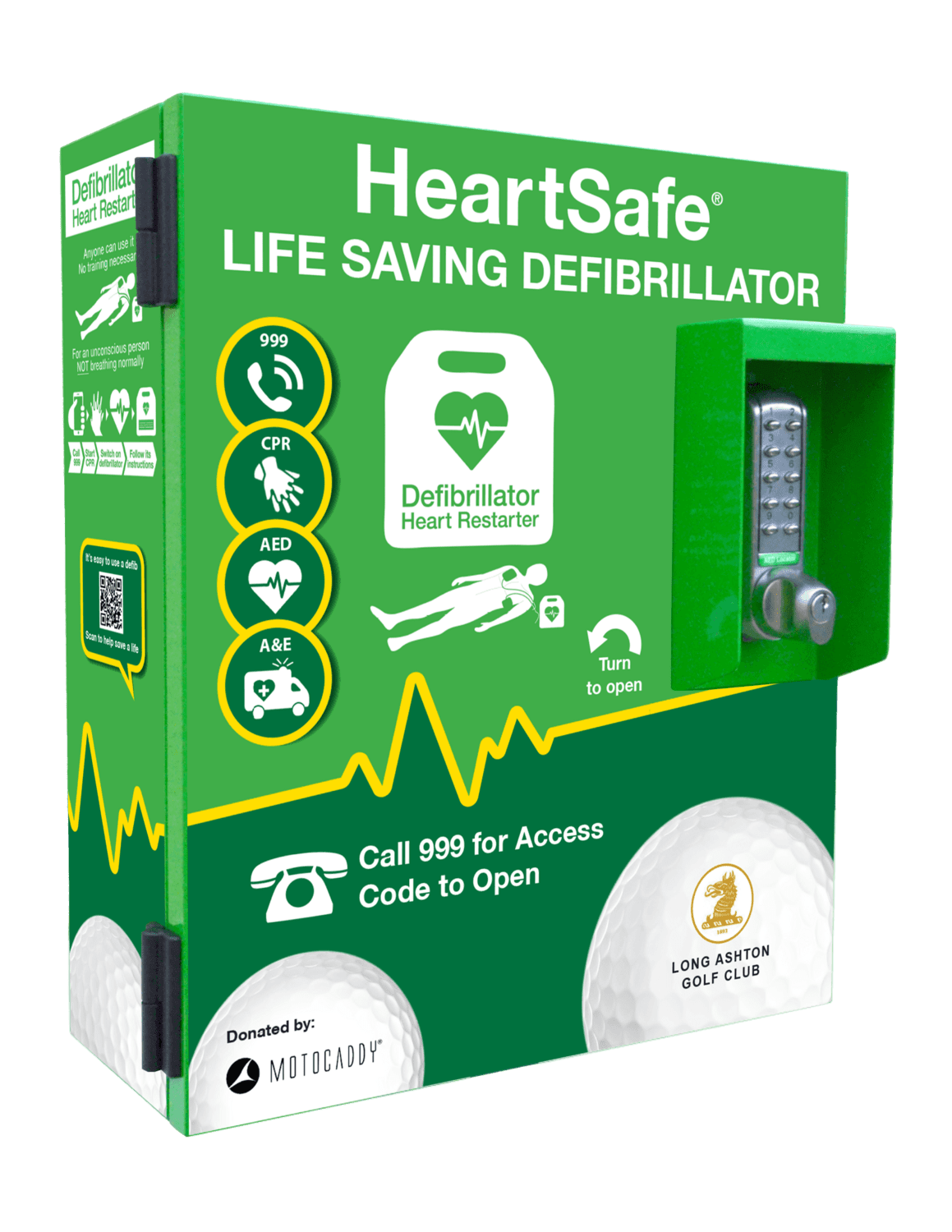 HeartSine Samaritan® PAD 350P/360P/500P AED HeartSafe