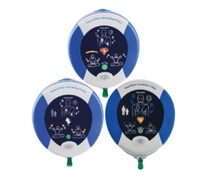 image of 3 heartsafe defibrillators