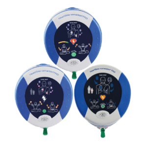 image of 3 heartsafe defibrillators
