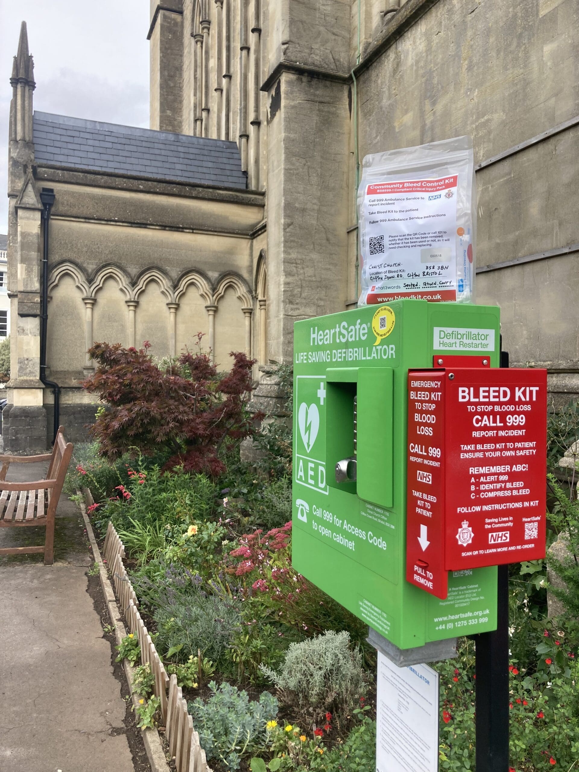 Christ Church Clifton HeartSafe® AED Locator