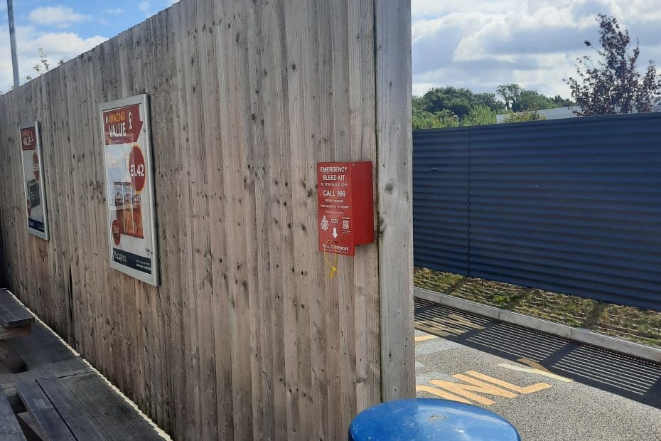 Charlton Hayes Service station (Esso Garage)