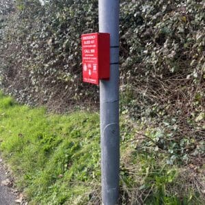 Pole/Railing Attachment Kit For Standalone Dispenser