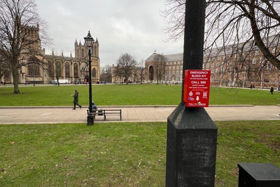 Lamppost opposite Costa Coffee