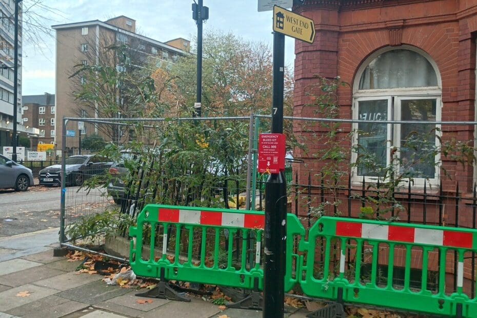 Westminster City College/Lamppost