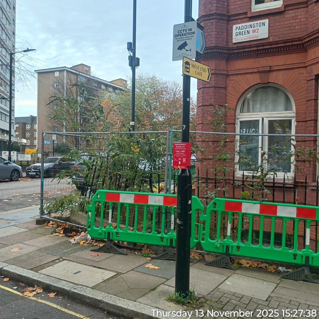 Westminster City College/Lamppost