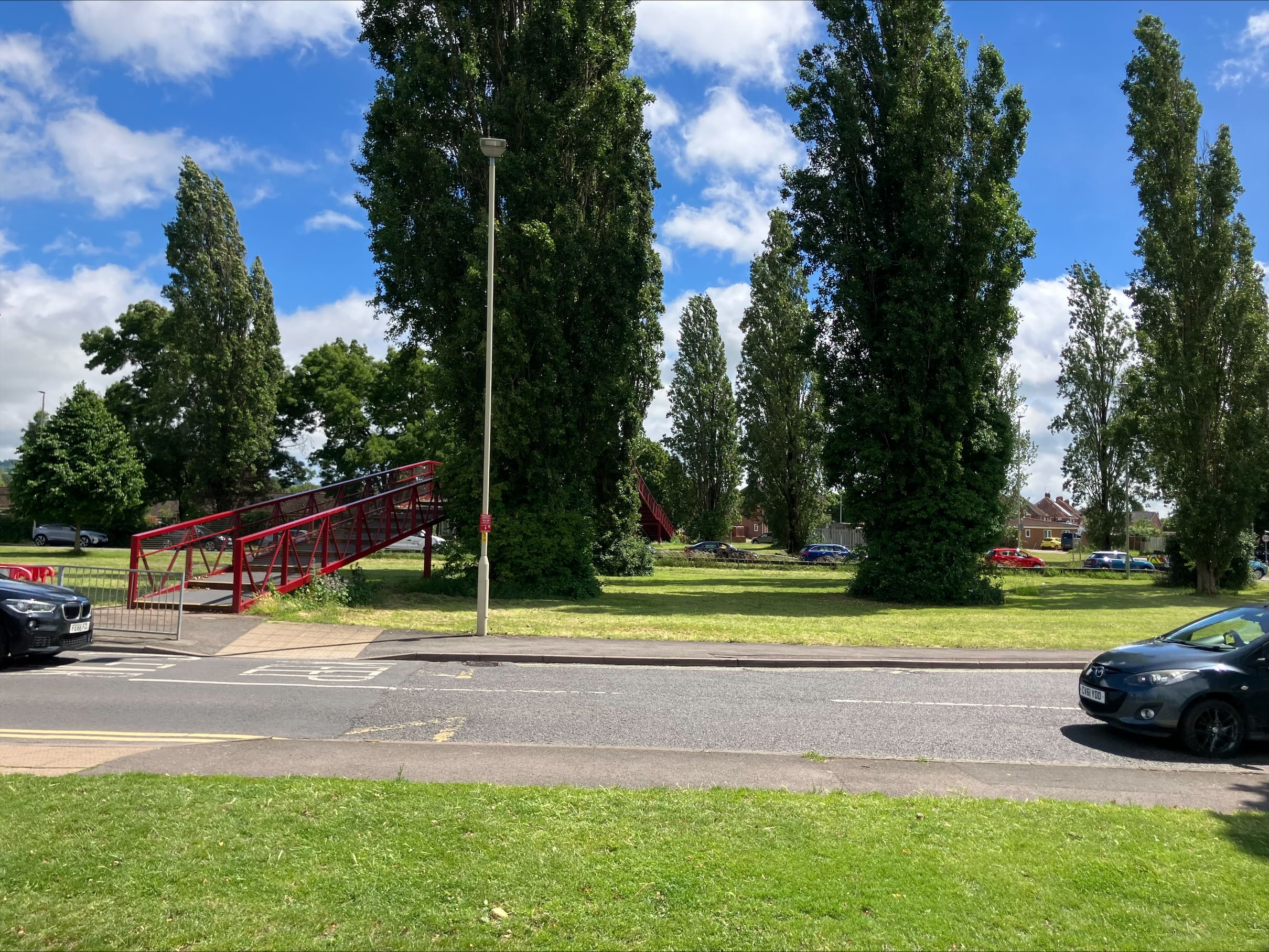 Cole Avenue Red Bridge
